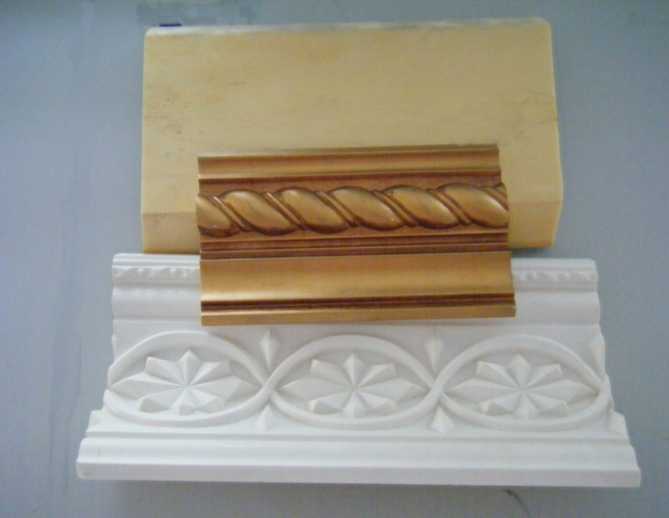 Polyurethane rigid foam wood imitation